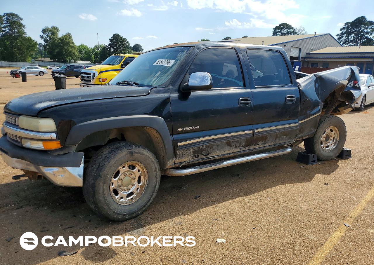 2001 Chevrolet All Models Silverado, daño Trasero, Copart lote 53543696
