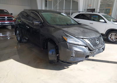 2021 Nissan Murano Sv Intelligent Awd, daño Left & Right Side, Iaai lote 44644091