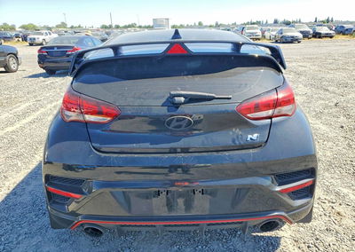 2020 Hyundai Veloster N Base, daño Lateral, Copart lote 54312526, foto 6 de 13