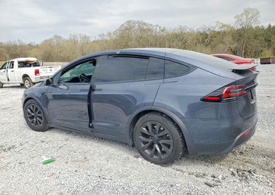 2022 Tesla Model X, пошкодження: Передня частина, Copart лот 46694476, фото 2 з 13