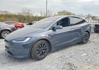 2022 Tesla Model X, daño Frontal, Copart lote 46694476