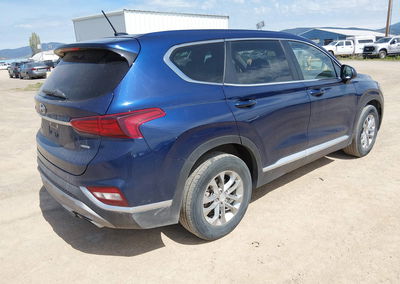 2020 Hyundai Santa Fe Se, Roof damage, Iaai lot 45085127, photo 4 of 18