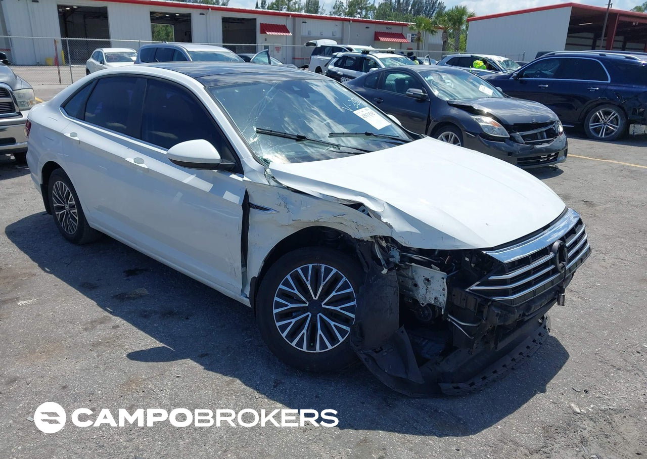 2019 Volkswagen Jetta 1.4t Sel, daño Frontal derecho, Iaai lote 45074542