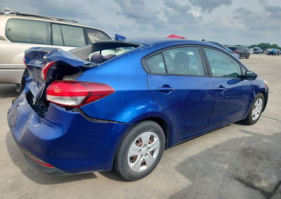 2018 Kia Forte Lx, uszkodzenie: Tył, Copart lot 54423076, zdjęcie 3 z 12