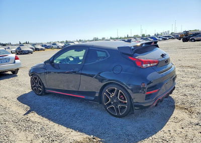 2020 Hyundai Veloster N Base, daño Lateral, Copart lote 54312526, foto 2 de 13