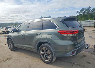 2019 Toyota Highlander Limited Platinum, Front End damage, Copart lot 51248326, photo 2 of 14