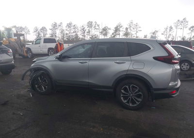 2020 Honda Cr-v 2wd Ex-l, daño Frontal, Iaai lote 45221460, foto 14 de 16