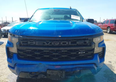 2022 Chevrolet Silverado 1500 2wd  Short Bed Custom, daño Generalizado, Iaai lote 44635847, foto 12 de 20