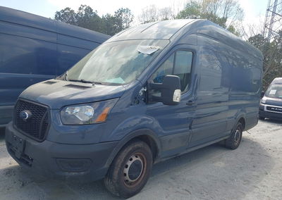 2021 Ford Transit-250 Cargo Van, uszkodzenie: Lewy bok, Iaai lot 44613637, zdjęcie 2 z 16