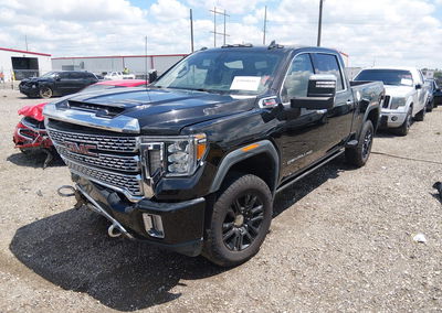 2021 Gmc Sierra 2500hd 4wd  Standard Bed Denali, Front End damage, Iaai lot 45060616, photo 2 of 15