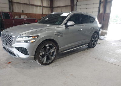 2025 Genesis Gv80 3.5t Prestige Awd, daño Trasero, Iaai lote 45149232, foto 2 de 19