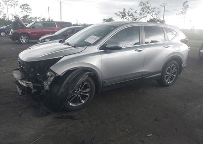 2020 Honda Cr-v 2wd Ex-l, daño Frontal, Iaai lote 45221460, foto 2 de 16
