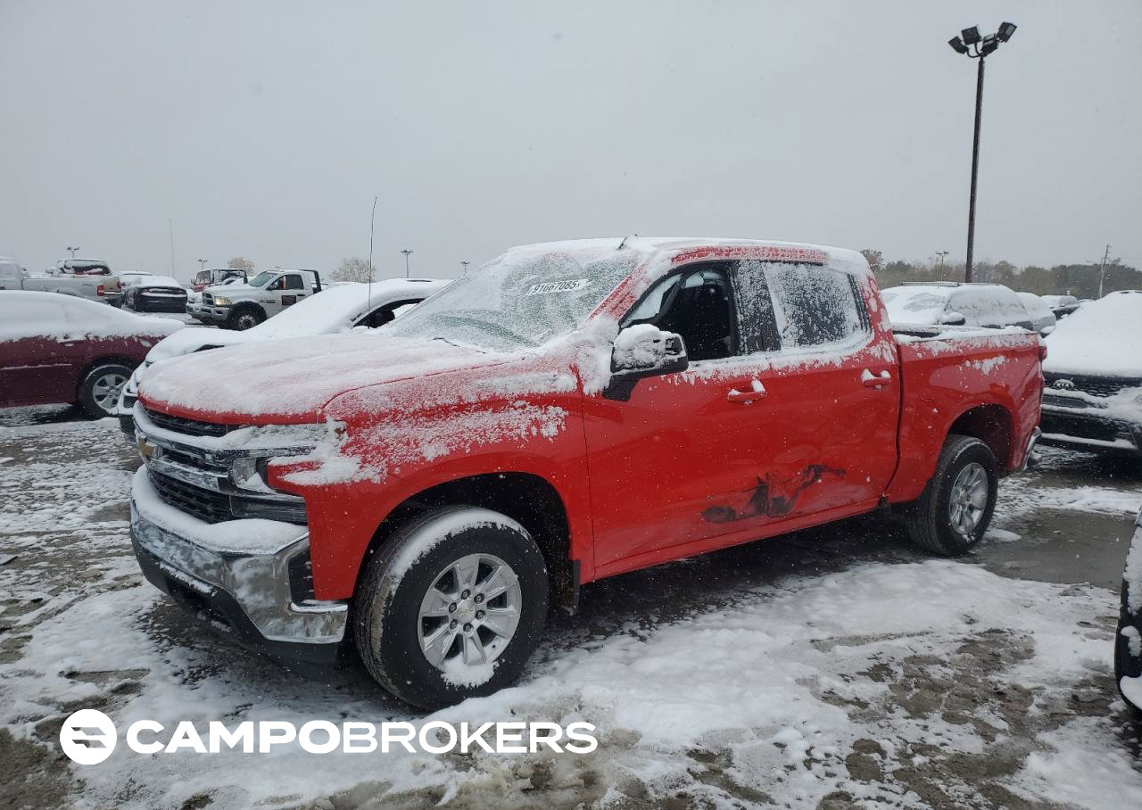 2021 Chevrolet All Models Silverado, uszkodzenie: Bok, Copart lot 91667085