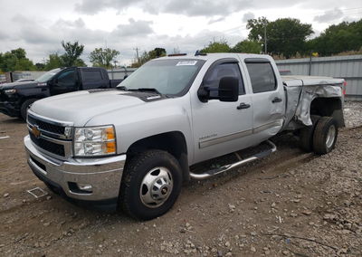 2013 Chevrolet Silverado K3500 Lt, пошкодження: Бік, Copart лот 80723915