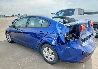 2018 Kia Forte Lx, uszkodzenie: Tył, Copart lot 54423076, zdjęcie 2 z 12