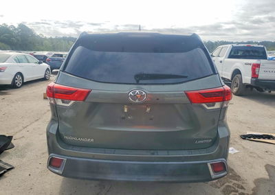 2019 Toyota Highlander Limited Platinum, Front End damage, Copart lot 51248326, photo 6 of 14