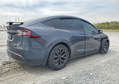 2022 Tesla Model X, пошкодження: Передня частина, Copart лот 46694476, фото 3 з 13
