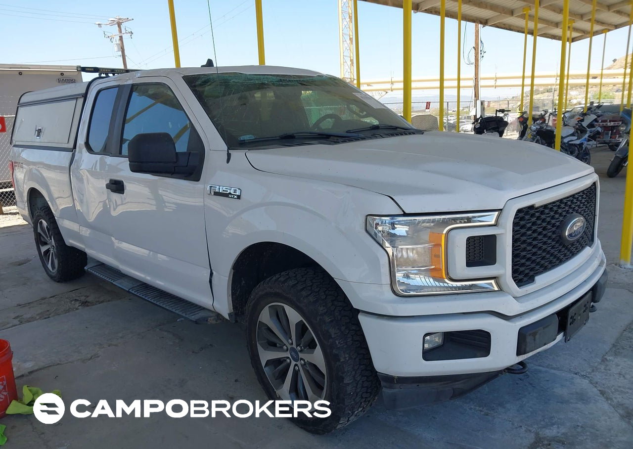 2020 Ford F-150 Xl, Right Side damage, Iaai lot 45135198