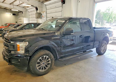 2019 Ford F150 Super Cab, Front End damage, Copart lot 54989896