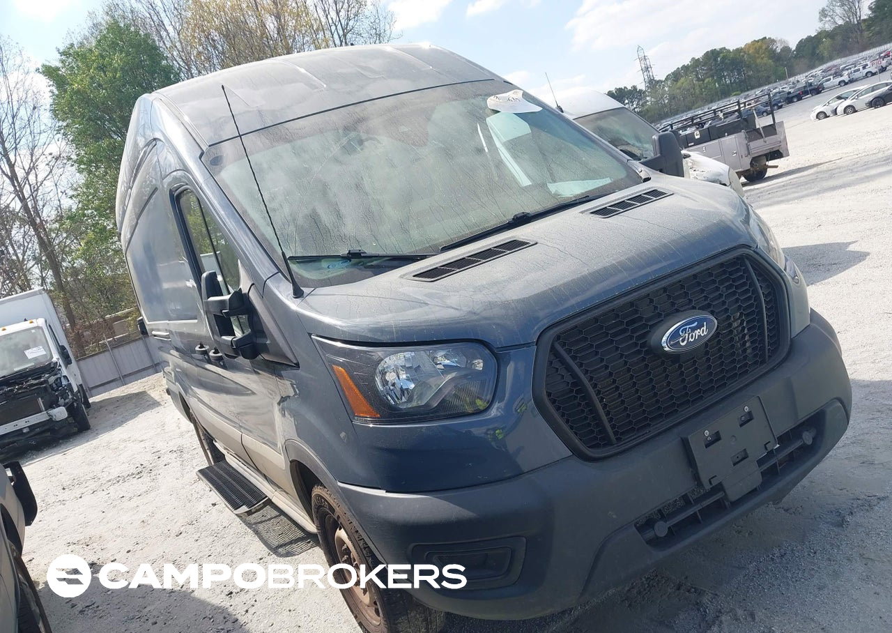 2021 Ford Transit-250 Cargo Van, uszkodzenie: Lewy bok, Iaai lot 44613637