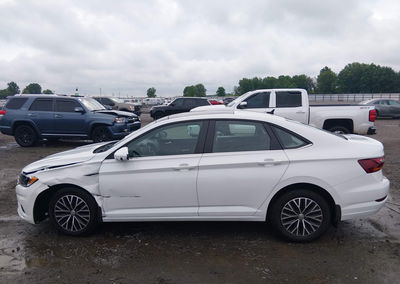 2019 Volkswagen Jetta 1.4t Sel, пошкодження: Лівий бік, Iaai лот 45204592, фото 14 з 19