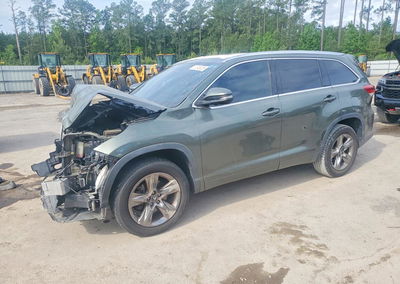 2019 Toyota Highlander Limited Platinum, uszkodzenie: Przód, Copart lot 51248326