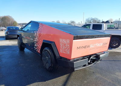 2024 Tesla Cybertruck All-wheel Drive, Rear damage, Iaai lot 43834364, photo 3 of 18