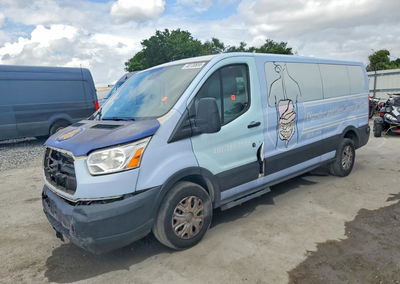 2019 Ford Transit, daño Frontal, Copart lote 48130656