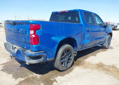 2022 Chevrolet Silverado 1500 2wd  Short Bed Custom, daño Generalizado, Iaai lote 44635847, foto 4 de 20