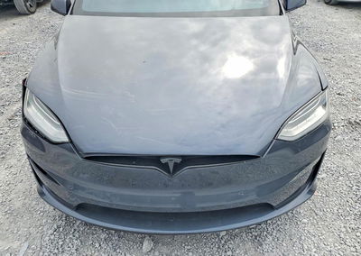 2022 Tesla Model X, пошкодження: Передня частина, Copart лот 46694476, фото 12 з 13