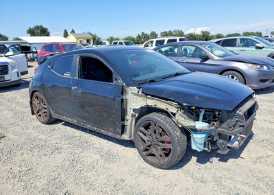 2020 Hyundai Veloster N Base, daño Lateral, Copart lote 54312526, foto 4 de 13