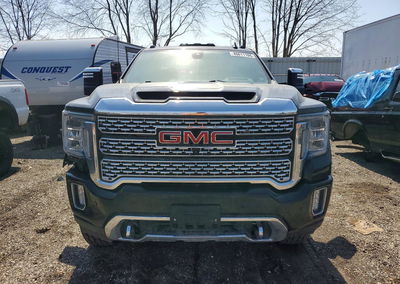 2022 Gmc Sierra K3500 Denali, пошкодження: Бік, Copart лот 46611106, фото 5 з 12
