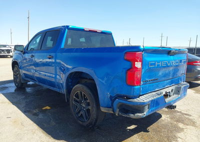 2022 Chevrolet Silverado 1500 2wd  Short Bed Custom, daño Generalizado, Iaai lote 44635847, foto 3 de 20