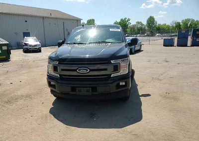 2019 Ford F150 Super Cab, daño Frontal, Copart lote 54989896, foto 13 de 14