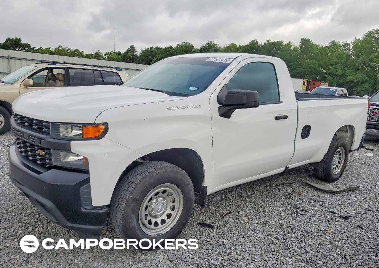 2019 Chevrolet Silverado C1500, Minor Dents/Scratches damage, Copart lot 50591426