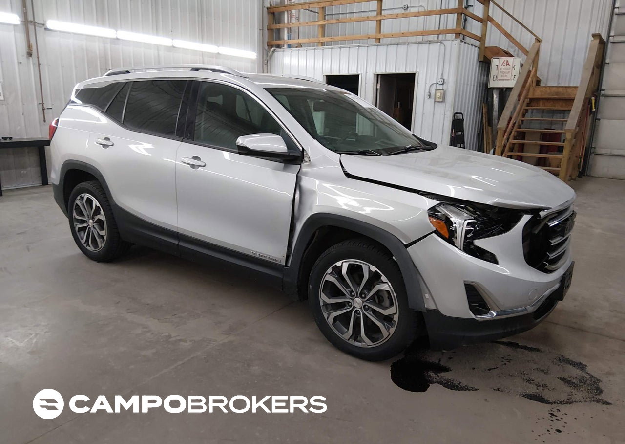 2019 Gmc Terrain Slt, daño Frontal derecho, Iaai lote 45073071