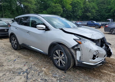 2020 Nissan Murano Sv, Front End damage, Copart lot 54779886, photo 4 of 16