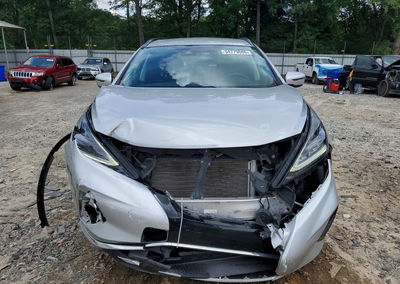 2020 Nissan Murano Sv, Front End damage, Copart lot 54779886, photo 5 of 16