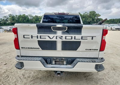 2021 Chevrolet Silverado C1500 Custom, daño Trasero, Copart lote 51431066, foto 6 de 14