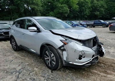 2020 Nissan Murano Sv, Front End damage, Copart lot 54779886, photo 15 of 16