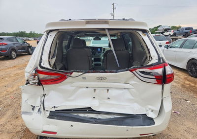 2020 Toyota Sienna Xle Premium 8-passenger, Rear End damage, Copart lot 53040086, photo 6 of 13