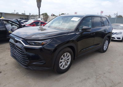 2026 Toyota Grand Highlander Hybrid Xle, пошкодження: Передня частина, Iaai лот 45523803, фото 2 з 16