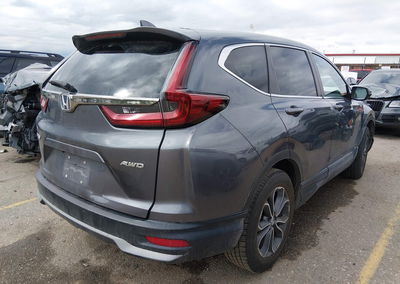 2022 Honda Cr-v Awd Ex-l, пошкодження: Лівий бік, Iaai лот 45079359, фото 4 з 20