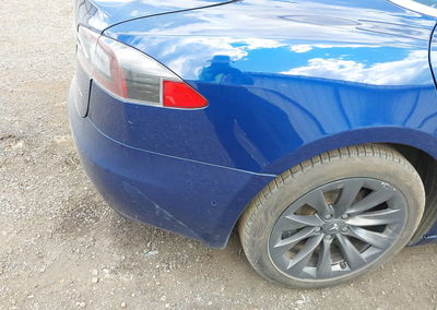 2020 Tesla Model S Long Range Dual Motor All-wheel Drive/long Range Plus Dual Motor All-wheel Drive, daño Lateral derecho,