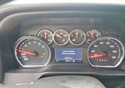 2022 Chevrolet Silverado Ltd K1500 Lt, daño Frontal, Copart lote 53234366, foto 9 de 12