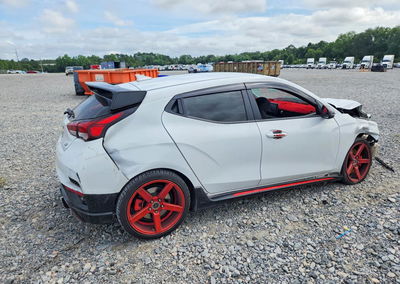 2020 Hyundai Veloster N Base, daño Frontal, Copart lote 55309626, foto 3 de 13