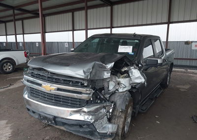 2021 Chevrolet Silverado 1500 2wd  Short Bed Lt, uszkodzenie: Przód, Iaai lot 44994529, zdjęcie 2 z 16