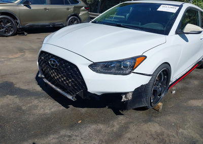 2020 Hyundai Veloster N, daño Frontal, Iaai lote 45132804, foto 6 de 16