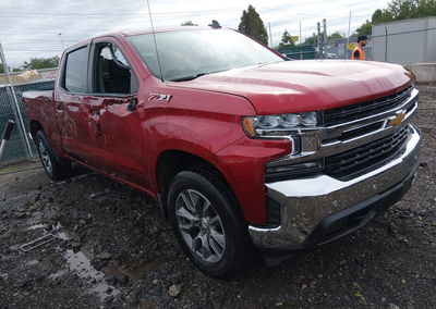 2022 Chevrolet Silverado 1500 Ltd 4wd  Standard Bed Lt, пошкодження: Правий бік, Iaai лот 45181526