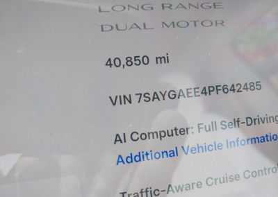 2023 Tesla Model Y Awd/long Range Dual Motor All-wheel Drive, пошкодження: Передня частина, Iaai лот 45415478, фото 7 з 18
